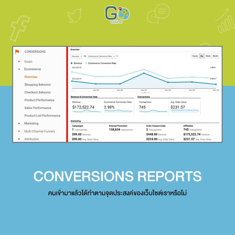 Conversions Reports