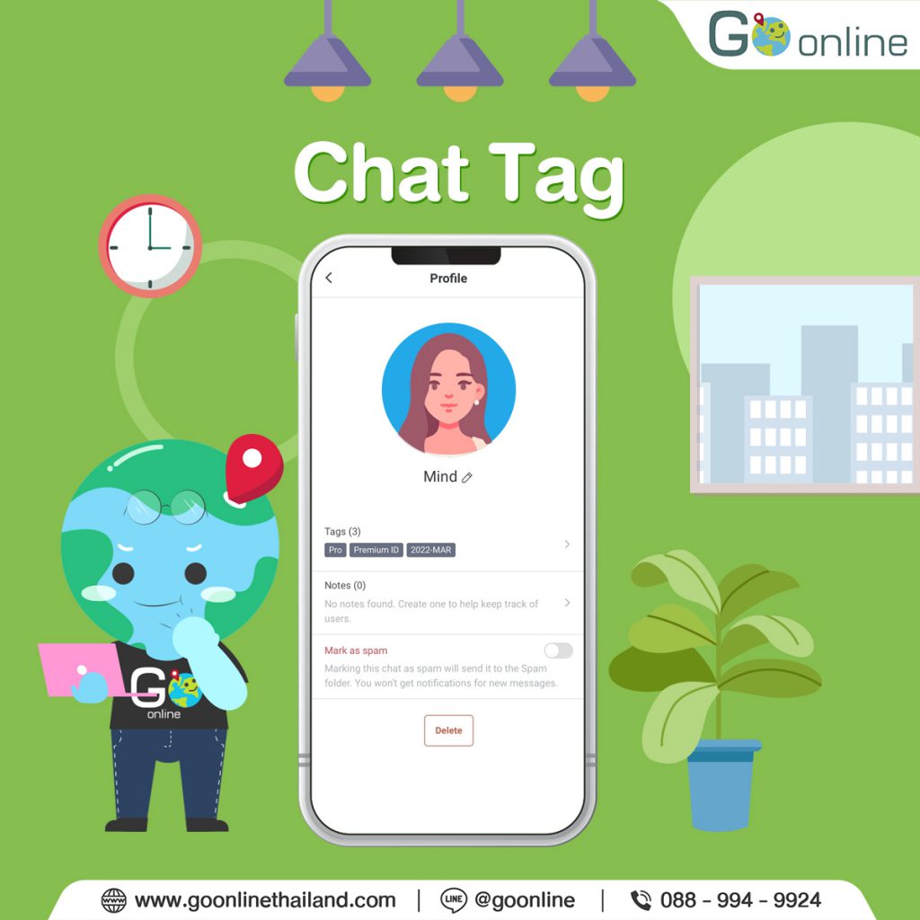 LINE OA Chat Tag