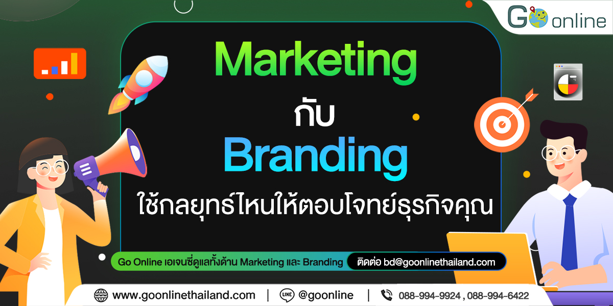 Marketing กับ Branding Marketing กับ Branding